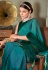Silk half n half Saree in Teal colour 5405