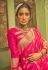 Banarasi silk Saree with blouse in Magenta colour 20003