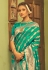 Banarasi silk Saree in Sea green colour 20002