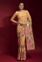 Banglori silk light weight Saree in Mustard colour 170202