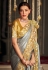 Kajal aggarwal Silk bollywood Saree in grey colour 5235