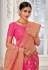 Banarasi silk Saree in Pink colour 4706