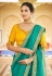 Silk Saree with blouse in Sea green colour 5412
