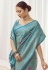 Kanjivaram silk Saree in Sky blue colour 16001