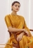 Kanjivaram silk Saree in Mustard colour 16005