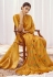 Kanjivaram silk Saree in Mustard colour 16005