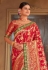 Banarasi silk Saree in Maroon colour 5013