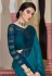 Blue silk saree with blouse 1016