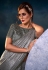 Grey shimmer saree with blouse 6303