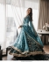 Bollywood Sabyasachi Inspired Velvet Teal wedding lehenga