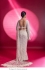 Bollywood model net white fancy work wedding saree