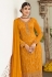 Georgette palazzo suit in Orange colour 161327
