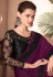 Silk Saree with blouse in Purple colour 1118