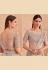 Silk designer lehenga Saree in Grey colour 7308