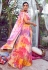 Silk readymade circular lehenga choli in Pink colour 2314