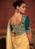 Beige Dola Silk Wedding Wear Embroidery Work Saree MAHARANI 191