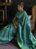 Sky Blue Silk Wedding Wear Weaving Saree KARZOESILK 252005