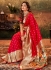 Hot Red Pure Silk Festival Wear Paithani Saree pavitrapaithanisilk 86008