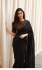 Bollywood Katrina Kaif Inspired black georgette saree