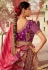 Purple banarasi silk wedding lehenga choli 10257