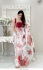 Bollywood Model White color floral organza khatli work saree