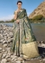 Dark Green banarasi silk wedding wear saree 7310