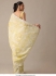 Bollywood Model lemon green digital print georgette saree