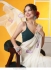 Bollywood Model hand paint floral pure chiffon saree