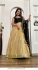 Bollywood Model Offwhite silk sequins work lehenga choli