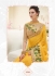 Party wear yellow color saree