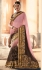 Party-wear-Pink-Black-color-saree