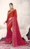 Party-wear-red-maroon-color-saree