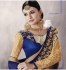 Party-wear-Ink-Blue-color-saree