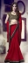 Party-wear-dark-red-color-saree