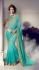 Party-wear-green-gold-color-saree