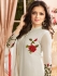 Drashti Dhami white color georgette party wear anarkali kameez