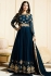 Ayesha Takia blue color georgette anarkali