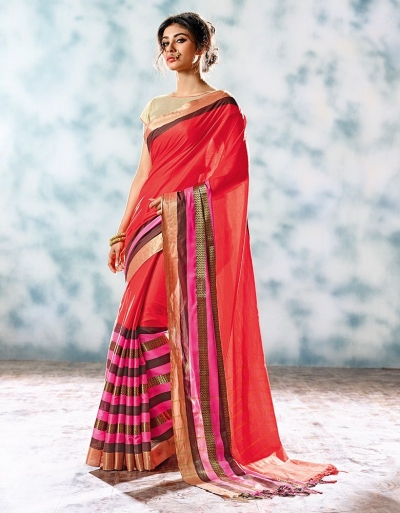 Zobia Designer Cotton Saree