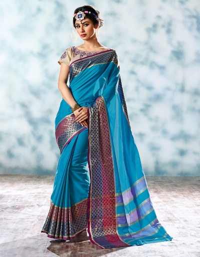 Maresa Designer Cotton Saree