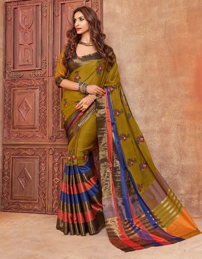 Kalira Designer Wear Cotton Saree