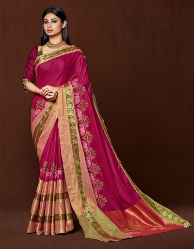 Omysha Designer cotton saree