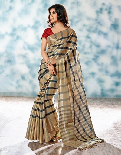 Alaka Designer Wear Cotton Saree