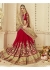 Red Georgette Embroidered Bridal Saree 1105
