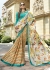 Multi Colored Printed Saree 1702
