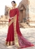 Red Colored Woven Art Silk Officewear Saree 5204