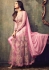 Sonal chauhan pink color net party wear anarkali suit 4708