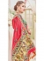 Pink Silk Embroidered Wedding Saree 4106