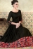 Black satin party wear anarkali 5301