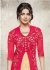 Priyanka chopra Gajri color jacket style straight cut salwar kameez