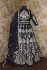 Inspired style Black Banglori silk wedding lehenga